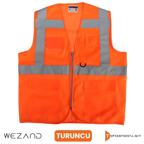 Turuncu Mühendis İkaz Yeleği