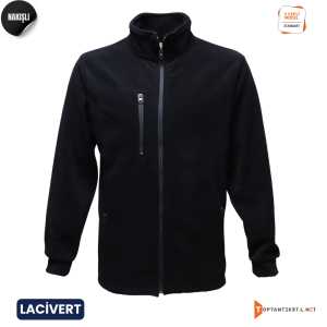 Baskılı Polar Mont - Lacivert