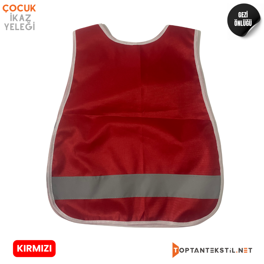 Gezi Önlüğü - Kırmızı - Görsel 2