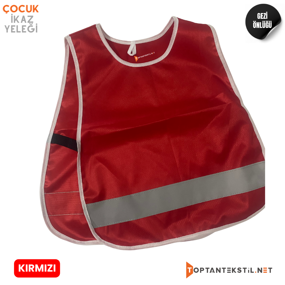 Gezi Önlüğü - Kırmızı - Görsel 3