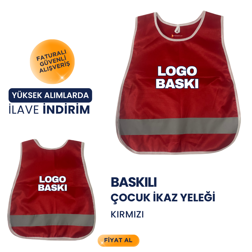 Gezi Önlüğü - Kırmızı - Görsel 4