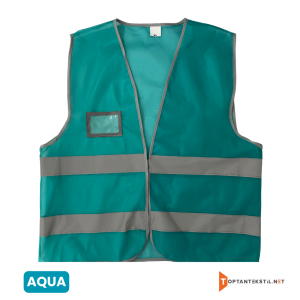 Aqua Renk Reflektif Yelek