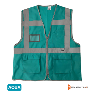 Aqua Renk Mühendis İkaz Yeleği