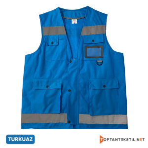 Turkuaz Haritacı ve Mühendis Yeleği