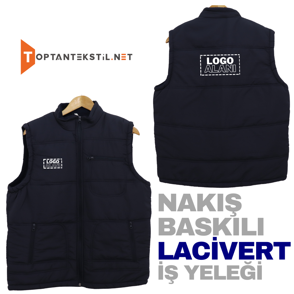 Nakış Baskılı İş Yeleği - Görsel 4