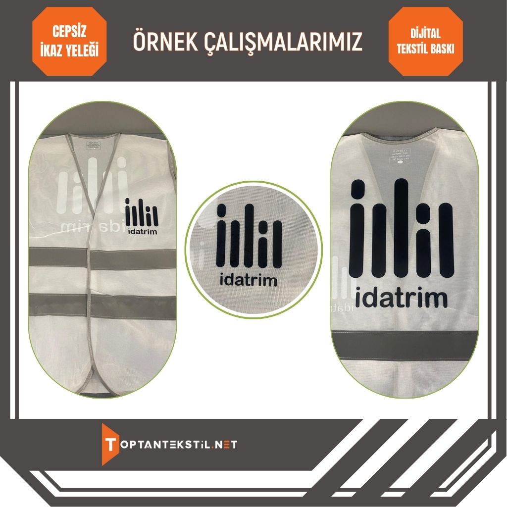 Beyaz Flaşörlü Yelek - Görsel 7