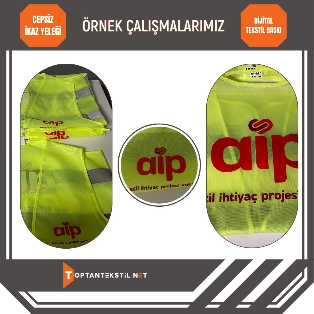 Sarı Reflektörlü Yelek - Görsel 13