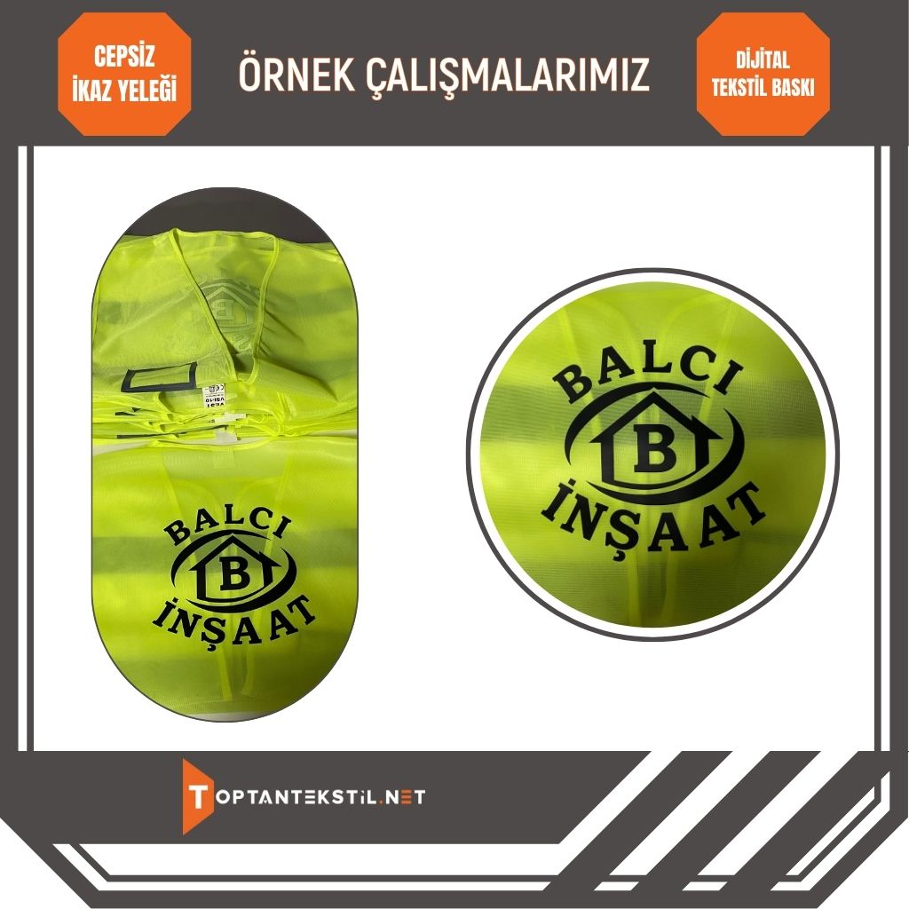 Sarı Reflektörlü Yelek - Görsel 6