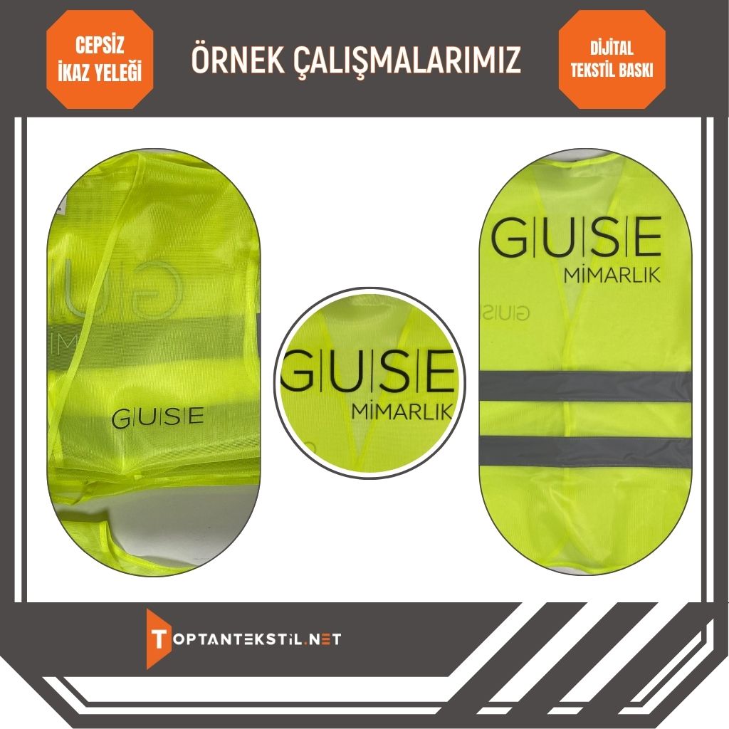 Sarı Reflektörlü Yelek - Görsel 20