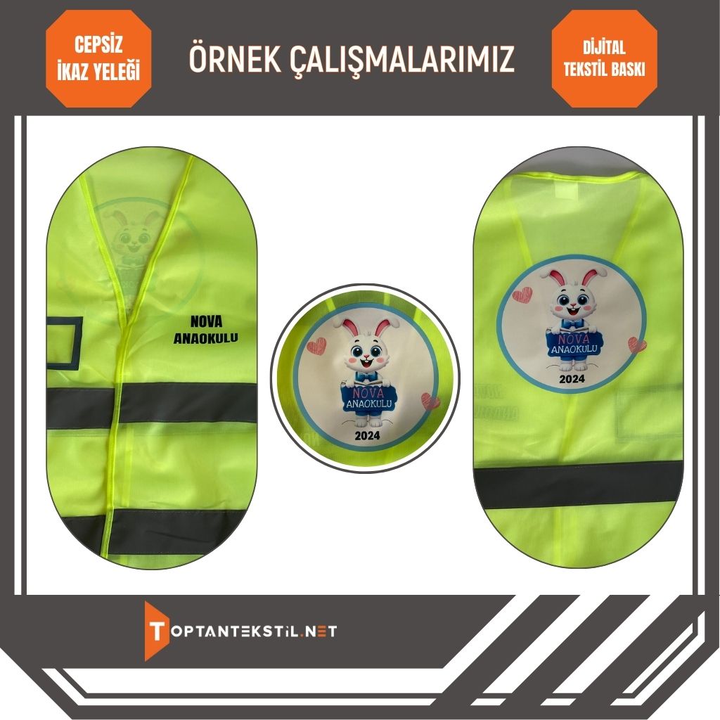 Sarı Reflektörlü Yelek - Görsel 16