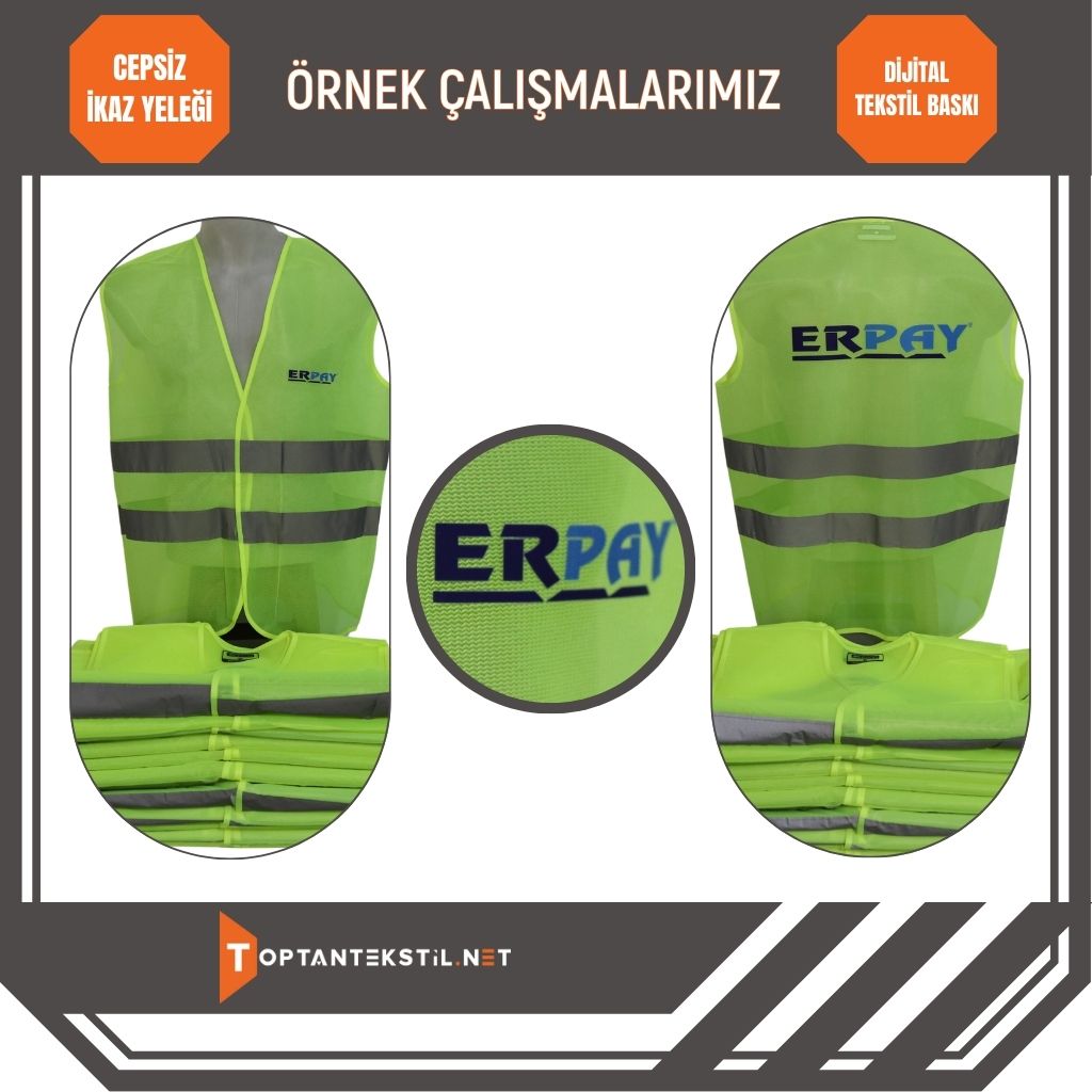Sarı Reflektörlü Yelek - Görsel 9