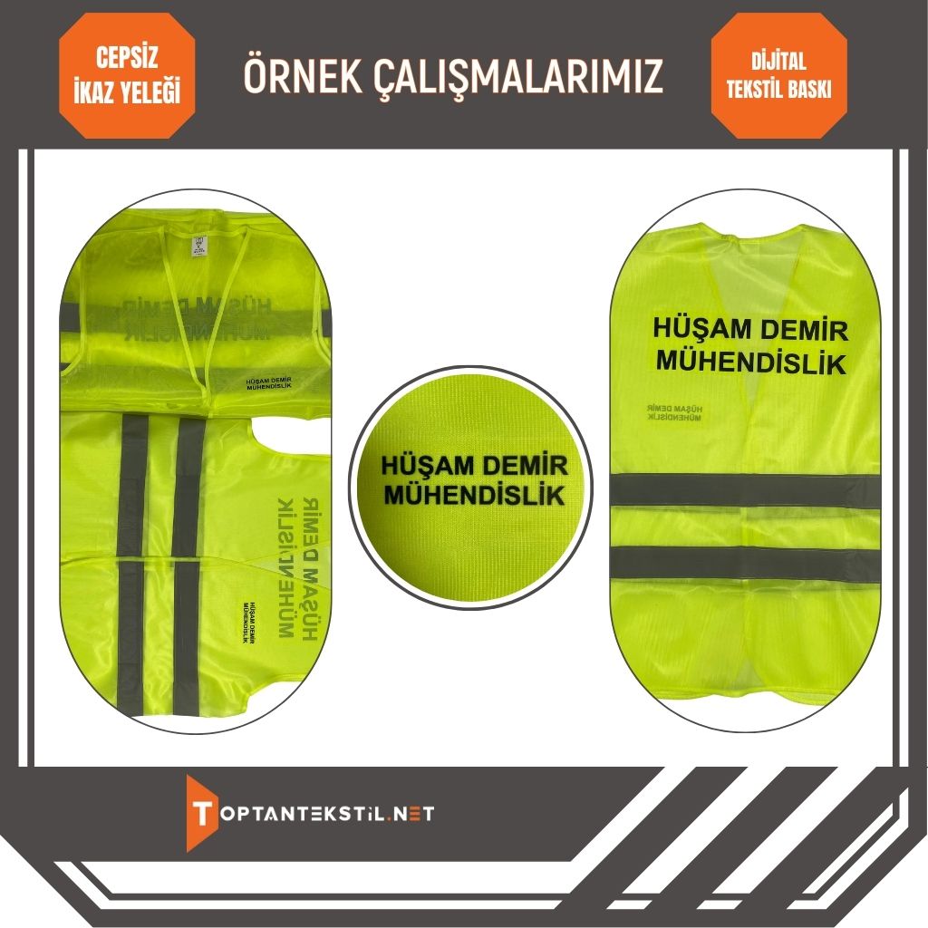 Sarı Reflektörlü Yelek - Görsel 19