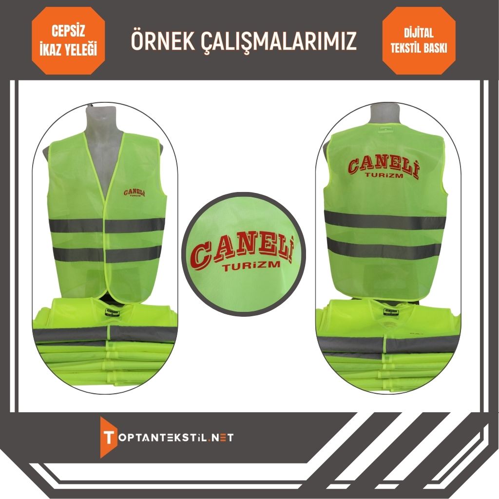 Sarı Reflektörlü Yelek - Görsel 17